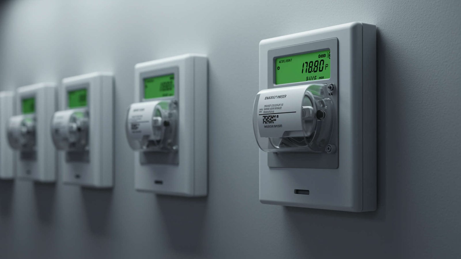 Pinza amperimétrica y medidor inteligente instalado en cuadro eléctrico para derivación de excedentes solares